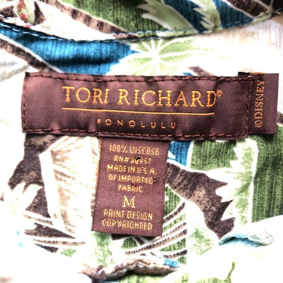 >>SOLD<<Tori Richard Disney Aulani Resort Hawaiian - Picture 5 of 8
